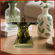 Pen Holder Knight Medieval Tabletop Decoration Decorative Desk Ornament for Students Teachers Writer