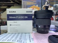 SIGMA 56mm F1.4 DC DN for M4/3 OLYMPUS PANASONIC LUMIX 行貨保用 超新淨 齊盒