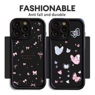 Soft Case hp Casing with 3D Christmas Butterfly Pattern Aesthetic Shockproof For Realme 12 Lite 13 1