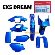 Honda EX5 Dream Body Cover Full Set/Coverset/Cover Set (New Blue)[Original Honda100%]