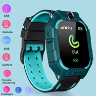 Q19 Smartwatch Anak Anti Air SIM Card LBS+SOS Anti-loss Jam Tangan IMO