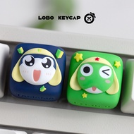 Keroro Gunso Keycaps MX Switch 3D Mechanical Resin Keycaps ESC DIY Creative Personalized Funny Cute 