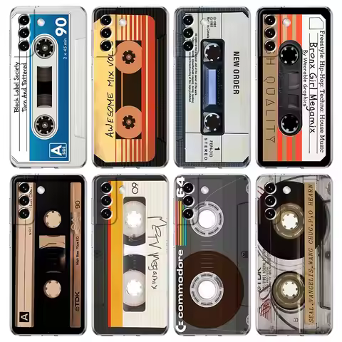 Phone Case For Samsung Galaxy S25 S24 S23 FE S22 Ultra S20 S21 5G S10 S9 Plus S10E S8 Clear Cover Ma