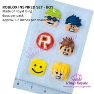 Gaming Characters Edible Cake and Cupcake Topper Candies Edible Image Cake Topper