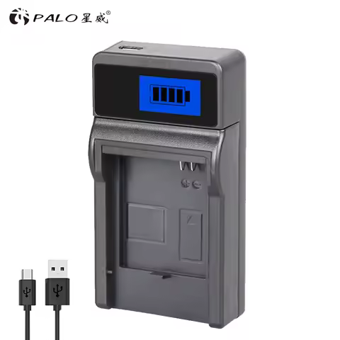 PALO BP-70A Camera Battery Charger With LCD Display For Samsung BP 70A bp-70a bp70a BP70a PL120 PL12