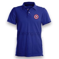 Captain America Shield Polo Shirt