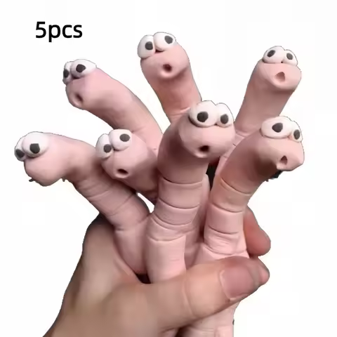 5pcs 5pcs Garden Ground Insertions Cute Design Fun Miniatures Earthworm Soil Moisture Meter Potted P