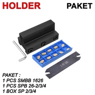 Paket Holder SMBB 1626 Pahat Bubut 16 mm SPB26 Insert Potong SP200 SP300 SP400