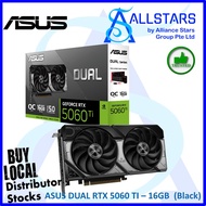 ASUS Dual RTX 5060 Ti (WHITE) (DUAL-RTX5060TI-O16G-WHITE) / 5060 Ti (Black) (DUAL-RTX5060TI-O16G)  G