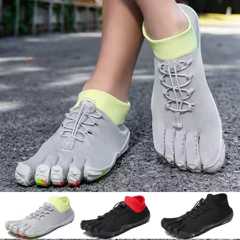 Light Weight Lifting Training Shoe Designer Five Fingers Yoga Shoe Comfortable Soft Sole Non-slip Fi