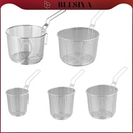 blesiya Stainless Steel Fry Basket, Fry Basket, Fryer, Strainer, Mini Fry Basket, Strainer, Fry Bask