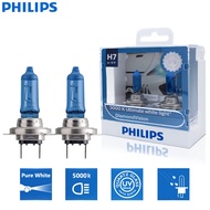 2X Philips H7 12V 55W PX26d Diamond Visio 5000K Auto Accessories Super white car bulb halogen auto light bulbs 12972DVS2