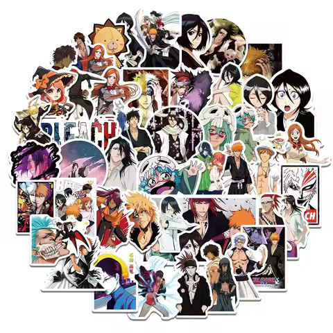 10/30/50PCS Japanese Anime Bleach Sticker Decorative Diary Luggage Computer IPad Skateboard Cup Wate