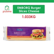 Emborg Halal Yellow Cheddar Cheese Slice 84pcs - Chilled