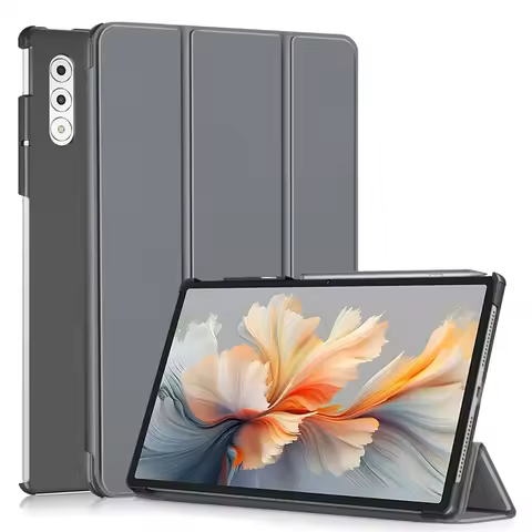 Coque For Lenovo Yoga Tab Plus Case TB520FU PU Leather Hard Back Fold Stand Tablet Funda For Lenovo 