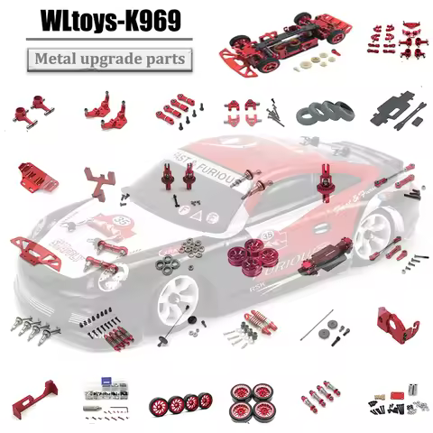 98mm/102mm Metal Modified Gearbox Chassis Upgrade Parts Durable Wheelbase Accessory for WLtoys 1/28