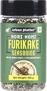 urban platter Nori Komi Furikake Seasoning, 100G (Style, Made With Ao Nori, Sesame Seeds, Pink Salt,