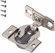 Blum 38B355BF22 Compact BLUMOTION 38B Hinge， Soft-Close， 1-3/8 Overlay， Screw-on. with Mounting Scre