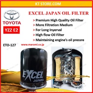 Engine Oil Filter Toyota Vios ,Altis ,Rush ,Avanza ,Camry ,Yaris E2 (EXCEL JAPAN FILTER ETO-127)