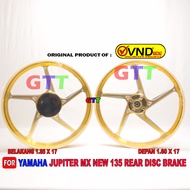 VELG VROSSI DAN VND RACING AK55 JUPITER MX 135 NEW REAR DISC BRAKE JUPITER Z / VEGA R NEW/ VEGA ZR/