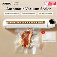 ✅SG Ready Stocks✅ JOMO Automatic Vacuum Sealer Dry & Wet Food Saver Fridge Kitchen Plastic Storage S