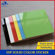 Vinyl Floor Sticker 30x30cm PVC Self Adhesive Waterproof Floor Sticker SXP Solid Color Floor Sticker