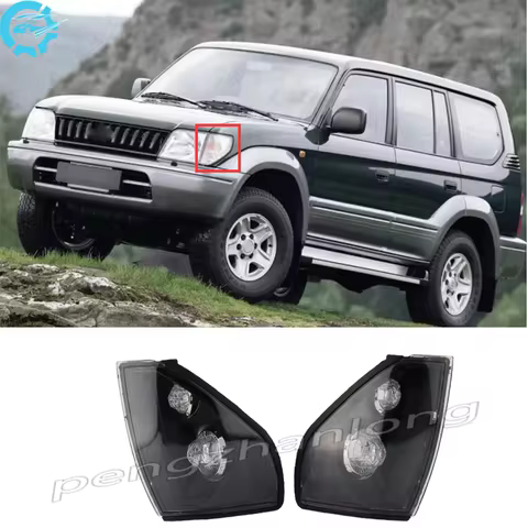 Car Corner Lamp Turn Signal Light Shell For Toyota LAND CRUISER PRADO LC90 FJ90 RZJ90 VZJ95 KZJ95 19