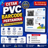 CUSTOM ID CARD PCV BARCODE CARD NAME CARD PERTAMINA CARDTAG Print Premium PVC ID Card Member Card | 