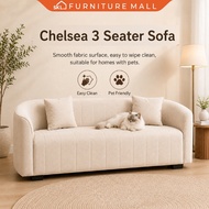 SKL Furniture Chelsea 3 Seater Sofa Pet Friendly / easy clean sofa set
