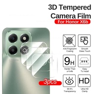 1-3pcs Rear Clear Lens Protector Glass For Honor X6B 2024 3D Camera lens Tempered Glass Film Honor X