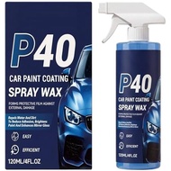 P40 Car Coating Spray – Paint Protection Wax, Fast Acting Mirror Shine Detailer | Waterproof Stain R