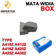 Mata Widia A410 A412 A416 A420 A425 A430 YG6 Pahat Cemented Carbide Bubut YG 6 Box
