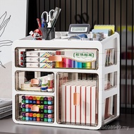 Multi-Layer Desk Stationery Drawer Storage Box Desktop Tidy-up Compartment 9A2G