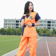 七龙珠cosplay 悟空衣服 龟仙流练功服 悟饭COS服表演服 龟/悟字3.23Dragon Ball Cosplay Goku Outfit, Kame-Sennin Training Unifo