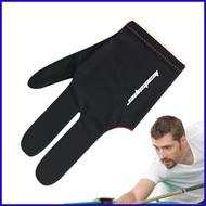 Pool Table Gloves Soft Fiber Cloth 3 Finger Billiards Gloves Perfect Fit Pool Accessories Comfortable Sweat huebasemy huebasemy