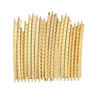 pinkdayone-SG 20Pcs/set 2.0mm Brass Guitar Fret Wire Set Replacement Parts for Folk Wooden Guitars