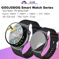 GOOJODOQ Watch Screen Protector Hydrogel TPU Soft Film GOOJODOQ (FB047, FB045, GTS FB033,FB027 Round