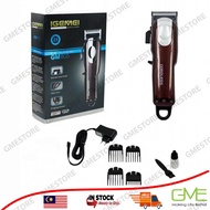 Gemei GM805 Professional hair clipper grooming for men women kids rechargeable cordless trimmer igemei MAROON