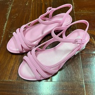 Melissa Pink Ankle Strap Sandals Second Hand size EUR37 Good Condition