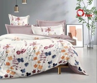 "PROYU" 1000TC BIG SALE 7 in 1 High Quality Cotton Euro Collection Fitted Bedsheet set with Comforter {Queen/King}