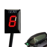 1-6 Speed LED Digital Gear Indicator Display Meter Waterproof for Ducati Cafe Racer Monster 696 795 
