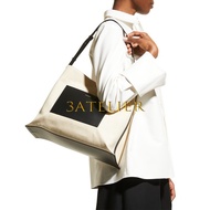 JIL SANDER Wander Medium Canvas & Leather Shoulder Tote Bag