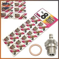 technicolorepic 2Stroke OS Engine Glow Plug OS8 .8 O.S. OS8 Plug N Glow Plugs For OS Engine TEC