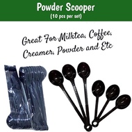 Powder Scooper For Milktea Powder, Coffee, Creamer and Etc (Set Of 10 Pcs)