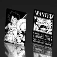 [Black OnePiece]Thẻ lệnh truy nã Thần Mặt Trời Nika joyboy gear 5 Luffy cao su đội trưởng 1887 2-8