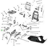 N68R--Front Fender ,Outer Grd,1RW62XDVAB Jeep Compass Patriot 2007-2017 For Dodge Caliber Accessorie