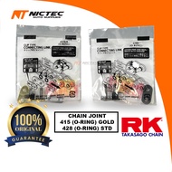 100% ORIGINAL RK CHAIN JOINT PIN RANTAI CHAIN PIN O RING 415 428