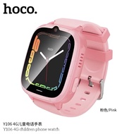 SYนาฬิกาเด็กโทรได้ Smart watch หน้าจอสัมผัส HOCO Y106 รองรับซิม 4G ความจุ 730mAh กันน้ำ IPX7 สีสันสด