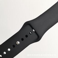現貨  快速發貨 88適用蘋果apple watch 7654321代se耐克Nike編織純色手表帶硅膠