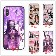 OPPO F5 F7 Youth F9 F11 R15 Pro R9S F3 Plus 230310 Black soft Phone case Kimetsu no Yaiba Demon Slayer Kamado Nezuko